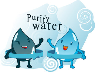 Illustration of Water day