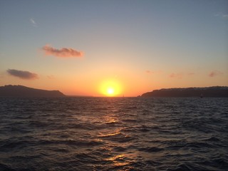 Sonnenuntergang am Meer