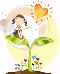 Illustration of Children's Day