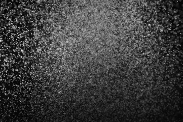 Abstract splashes of water
