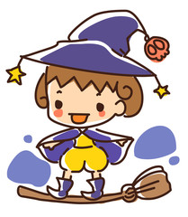 Illustration of Halloween day