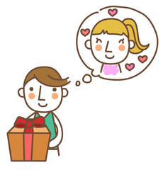 Illustration of Pepero Day