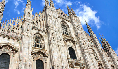 Fototapeta premium Cathedral of Milan, Duomo di Milano, Italy