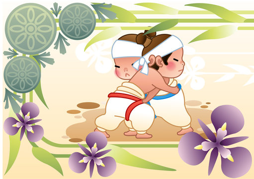 Illustration of Korean traditional holidays