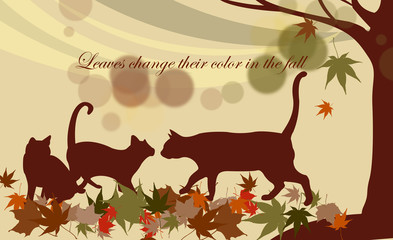 Illustration of fall