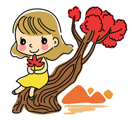 Illustration of fall