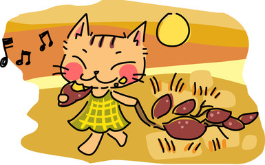 Illustration of fall