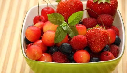 Erdbeeren Früchte