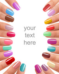 Funky fingers nail polish