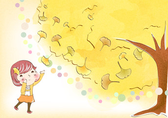 Illustration of fall