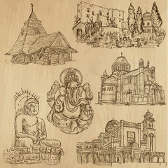 Religious no.8 - Vector pack, hand drawings