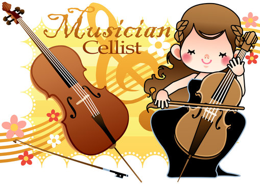 Illustration of a musician
