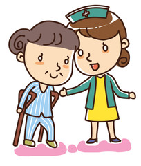 Illustration of Doctors and nurses