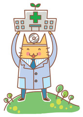 Illustration of Doctors and nurses