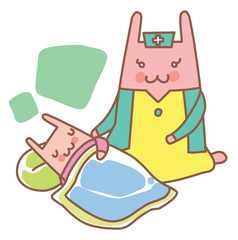 Illustration of Doctors and nurses