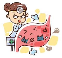 Illustration of Doctors and nurses