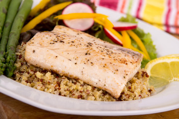 cooked mahi mahi fish fillet