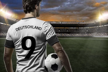Meubelstickers Duitse voetballer © beto_chagas
