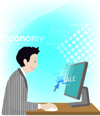 Illustration of economy