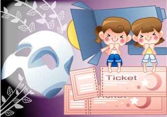 Illustration of cultural life