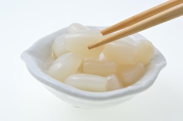 ラッキョウ漬け