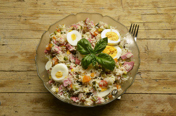 Insalata di riso Reissalat Ensalada de arroz Salade de riz