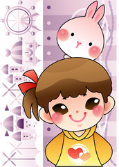 Illustration of picnic