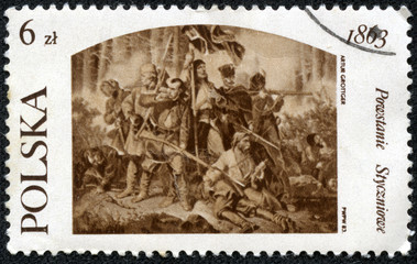 history of Poland, revolt 1863 in Poland  Artur Grottger