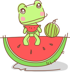 Illustration of summer