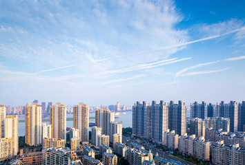 Fototapeta premium Overlooking the city