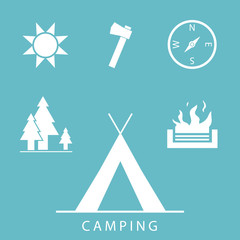 Camping Icons