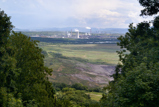 Land coal mining