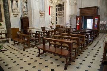 interior of a church