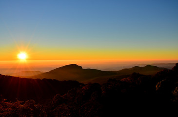 Sunrise on the Mountain