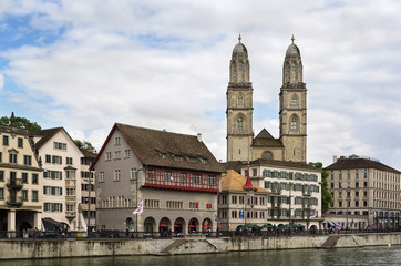 Grossmunster church, Zurich