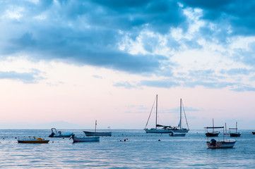 Obraz premium Tyrrhenian Sea sunrise