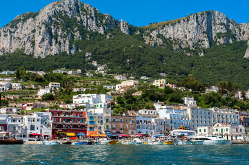 Capri island view
