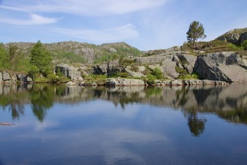 Preikestolen Glacier Lake 11