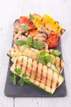 grilled vegetables