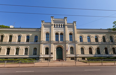 Fototapeta premium Riga State Gymnasium No.1 (1874)