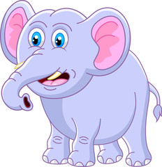 Cute elephant cartoon