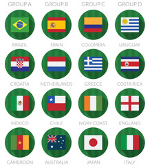 soccer flag icons