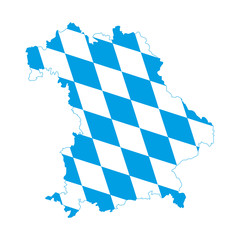 Bayern, blau-weiß