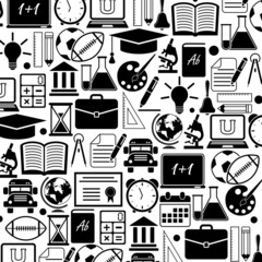 Background with education Icons