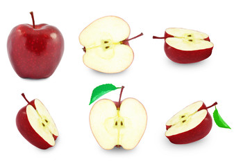 Apples sliced