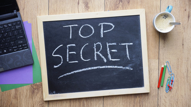 Top secret written