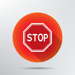 stop sign icon.