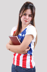 american flag t-shirt