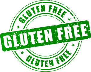 Vector gluten free stamp