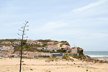 Praia do Monte Clerigo Beach + Fishing village Algarve Portugal